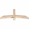 Ekena Millwork Bellingham Smooth Timber Gable Bracket, Douglas Fir, 48"W x 22"H x 3 1/2"D x 3 1/2"F, 11/12 Pitch GBW048X22X0404BEL00SDF - alternate 4